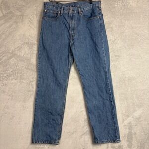 Levi's 516 Slim Straight Jeans‎ Light Wash Mens 36x30 Everyday Western